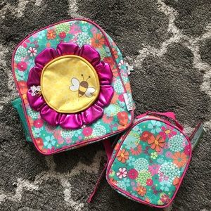 American girl backpack & lunch bag set